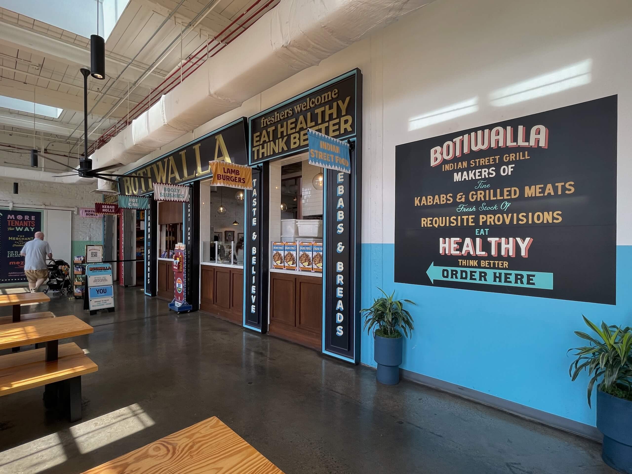 Botiwalla Restaurant at Optimist Hall in Charlotte