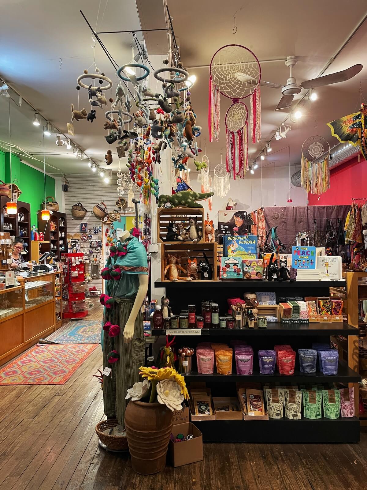 Pura Vida Worldly Art, an eclectic shop in NoDa Charlotte